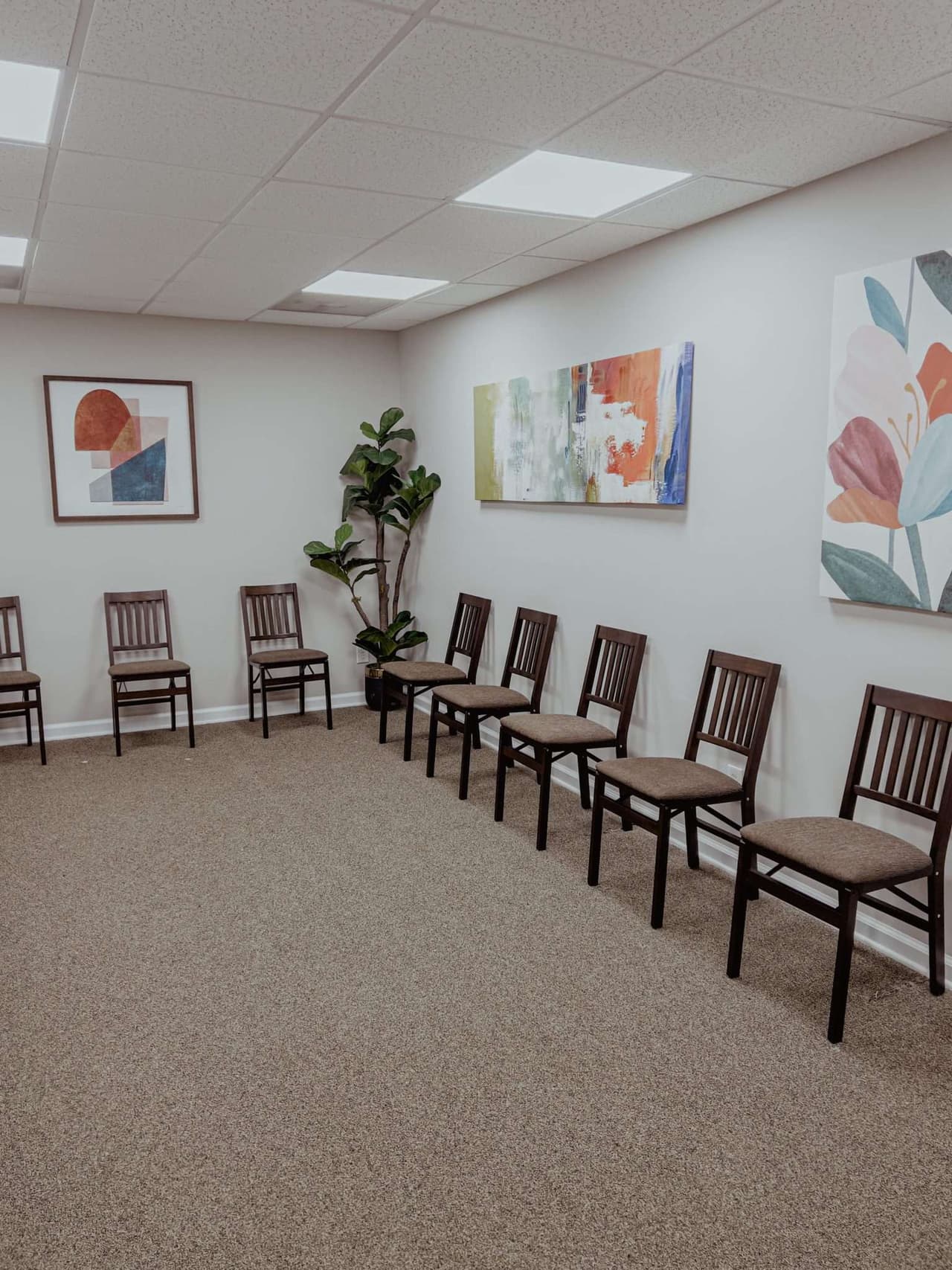 Group therapy room at New Hope Healthcare Institute