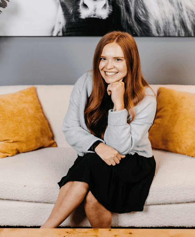 Portrait of Kalie Caddell, Lead Therapist