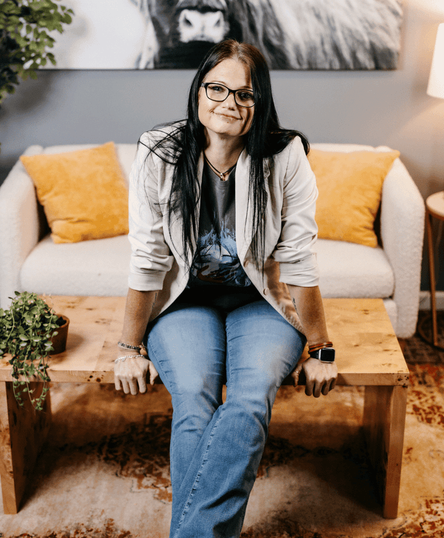 Portrait of Angela Demeron, Group Facilitator
