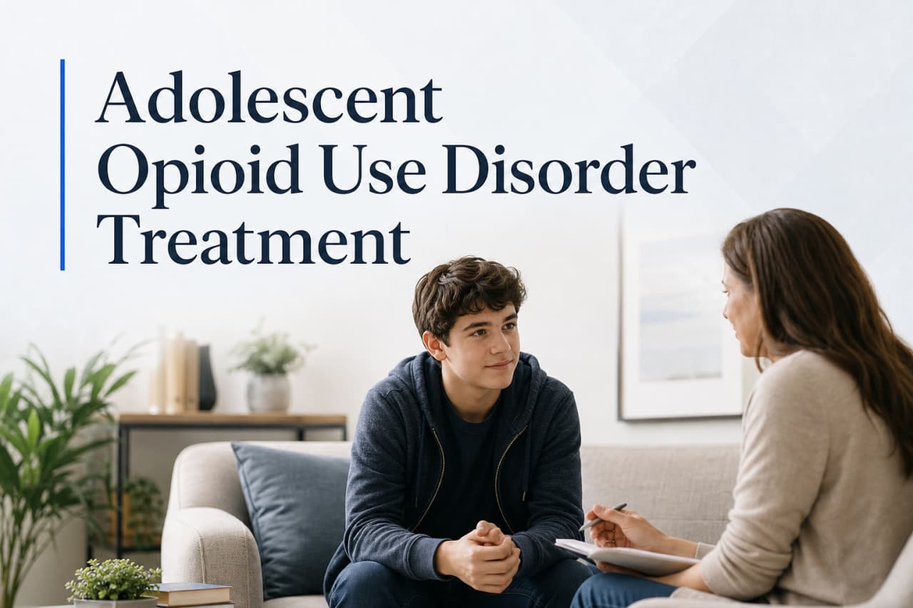 Adolescent Opioid Use Disorder Treatment