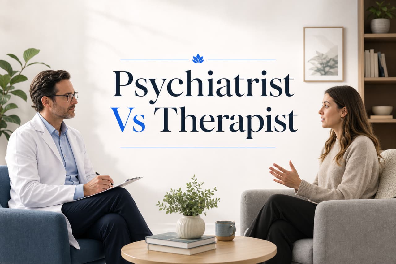 Psychiatrist Vs Therapist