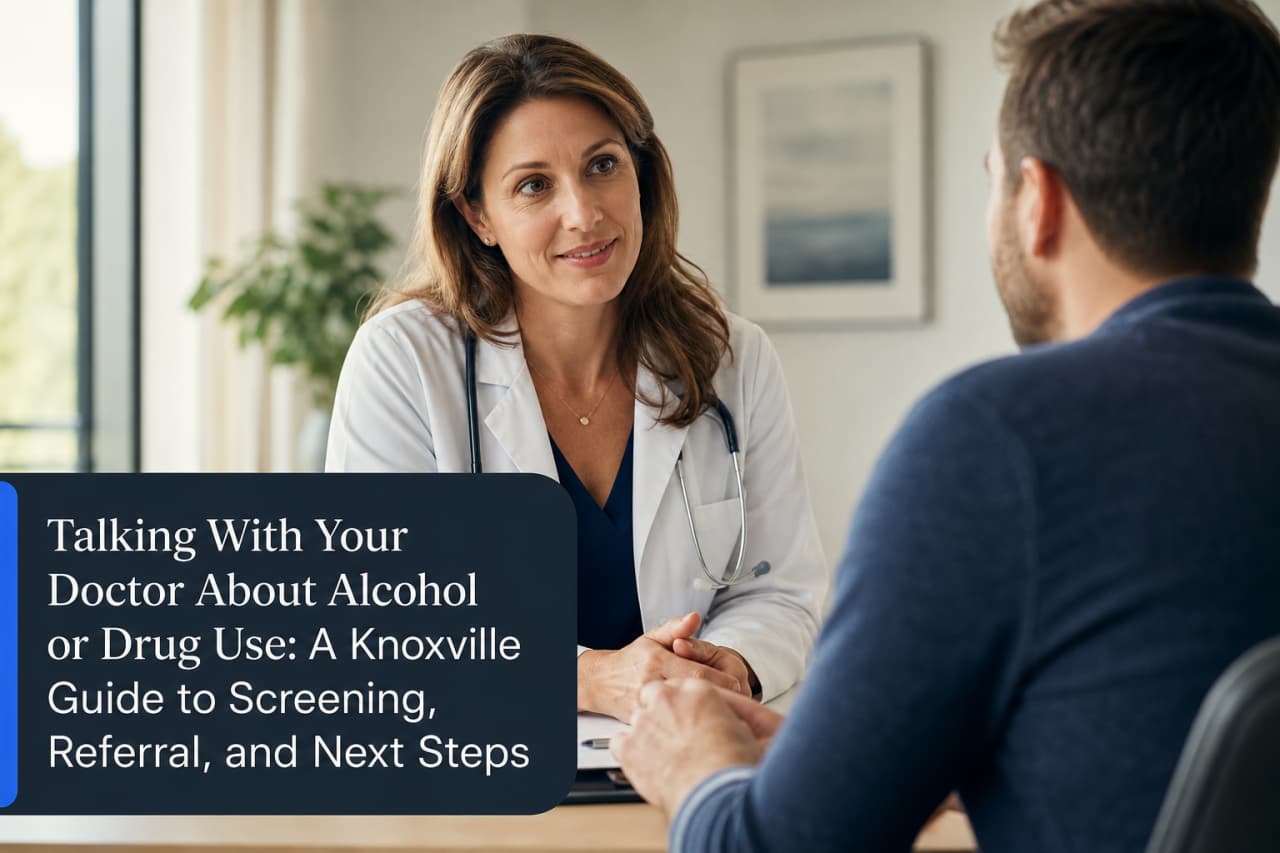 Talking With Your Doctor About Alcohol or Drug Use: A Knoxville Guide to Screening, Referral, and Next Steps