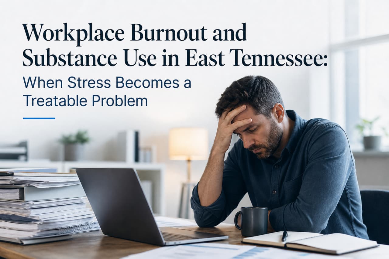 Workplace Burnout and Substance Use in East Tennessee: When Stress Becomes a Treatable Problem